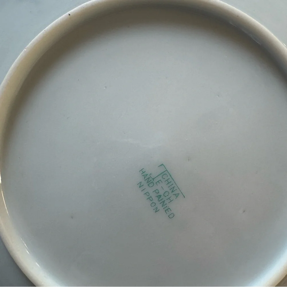 Vintage Hand-Painted Nippon Porcelain Dishes - Picture 10 of 10